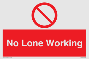 No Lone Working